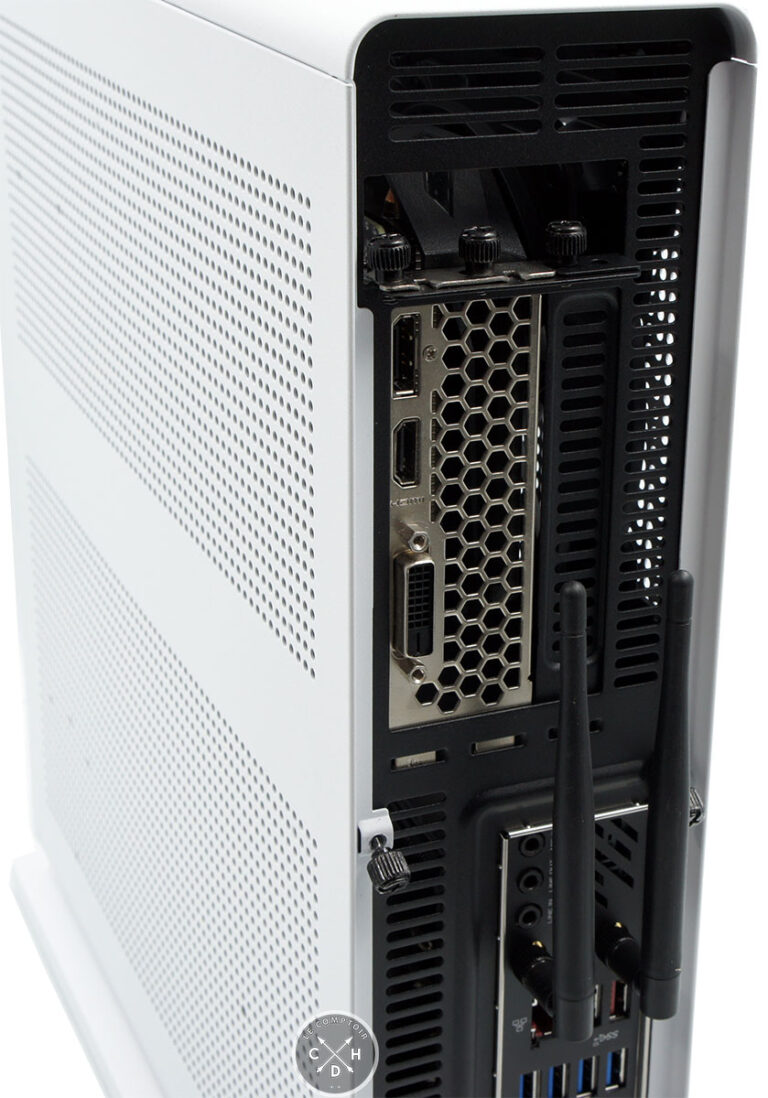 Petit zoom sur la partie réservée aux cartes d'extension