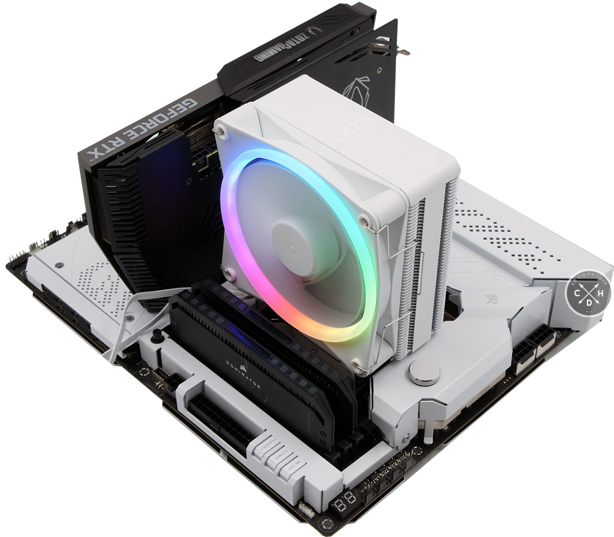 Le T120 RGB en blanc