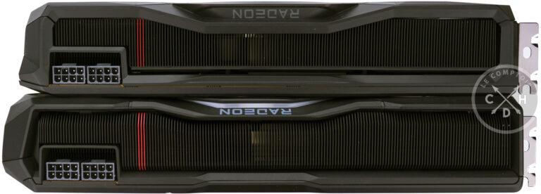 Les RX 7900 vues de côté