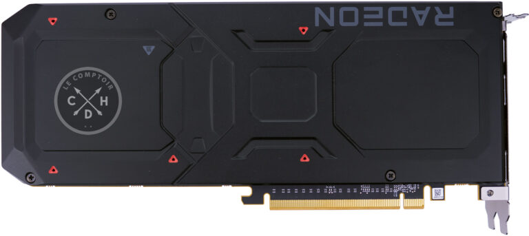 La Radeon RX 7900 XT MBA : face arrière