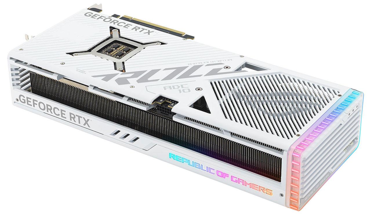 asus rtx 4090 strix oc white backplate