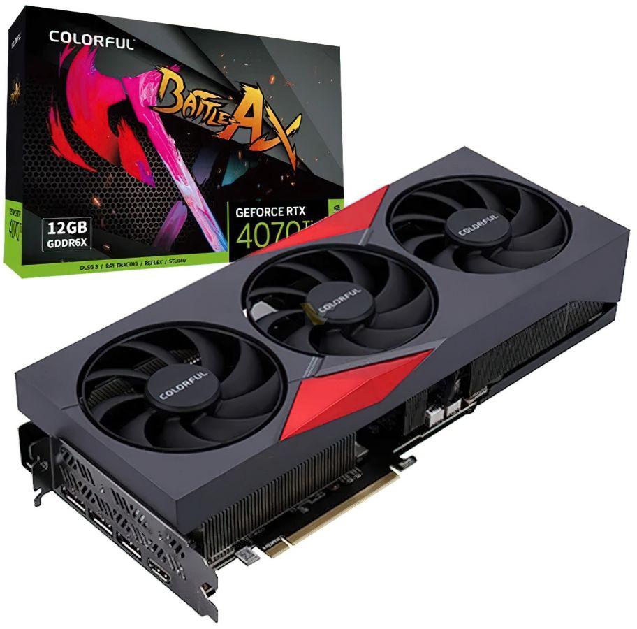 colorful geforce rtx 4070 ti 12gb battleax deluxe