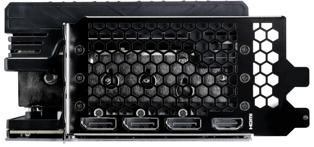 palit rtx 4090 gamerock connectiques arrière