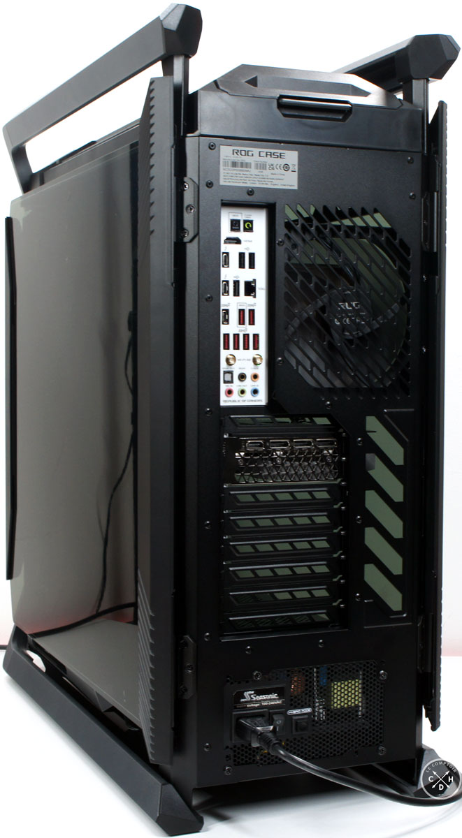 L'arrière du boîtier