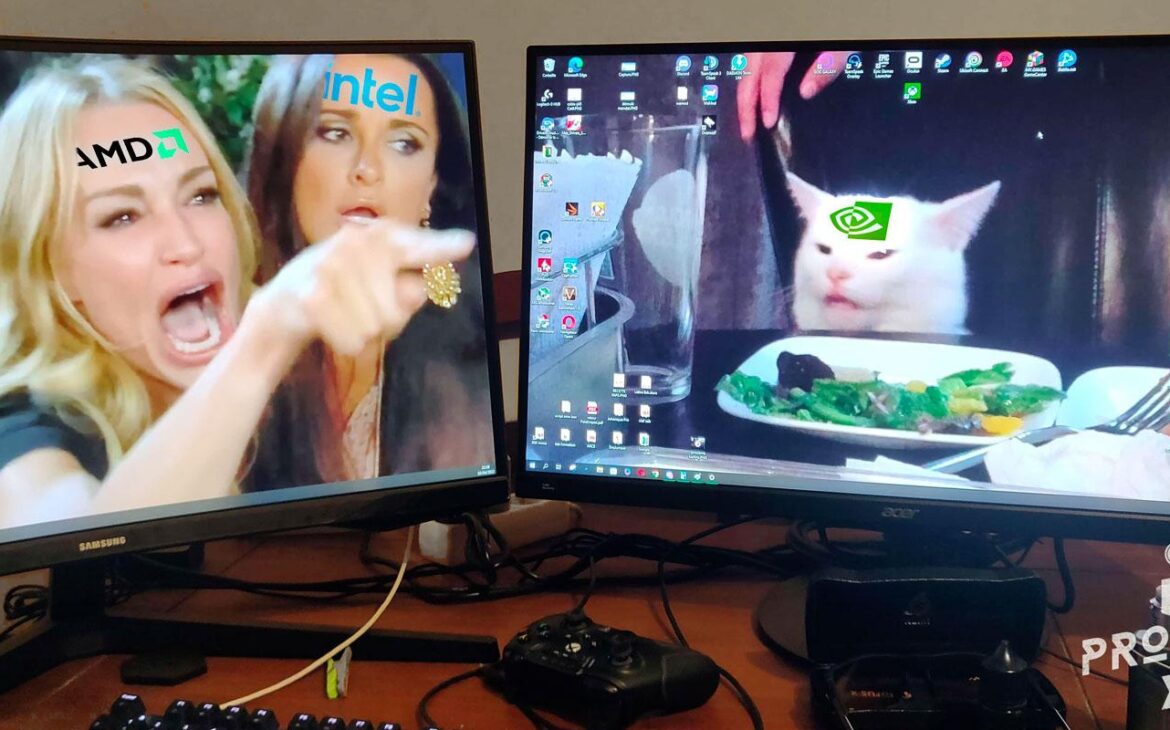 nvidia intel amd rage cdh