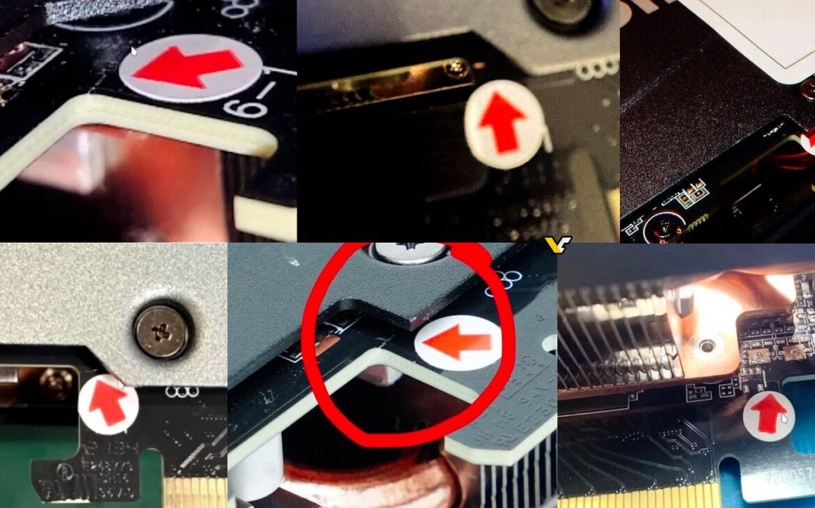 fissures PCB RTX3000 + RTX 4000 chez Gigabyte