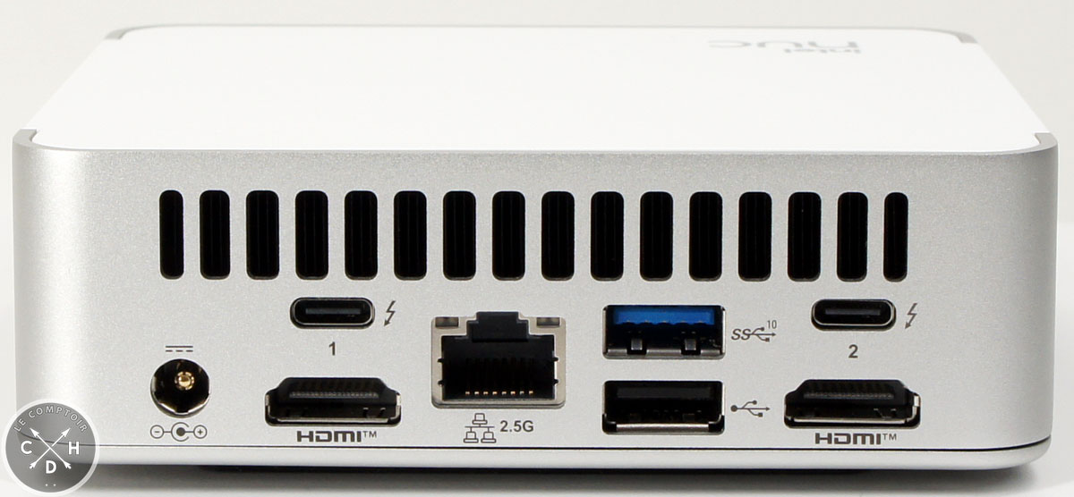 nuc 13 pro connectique 2