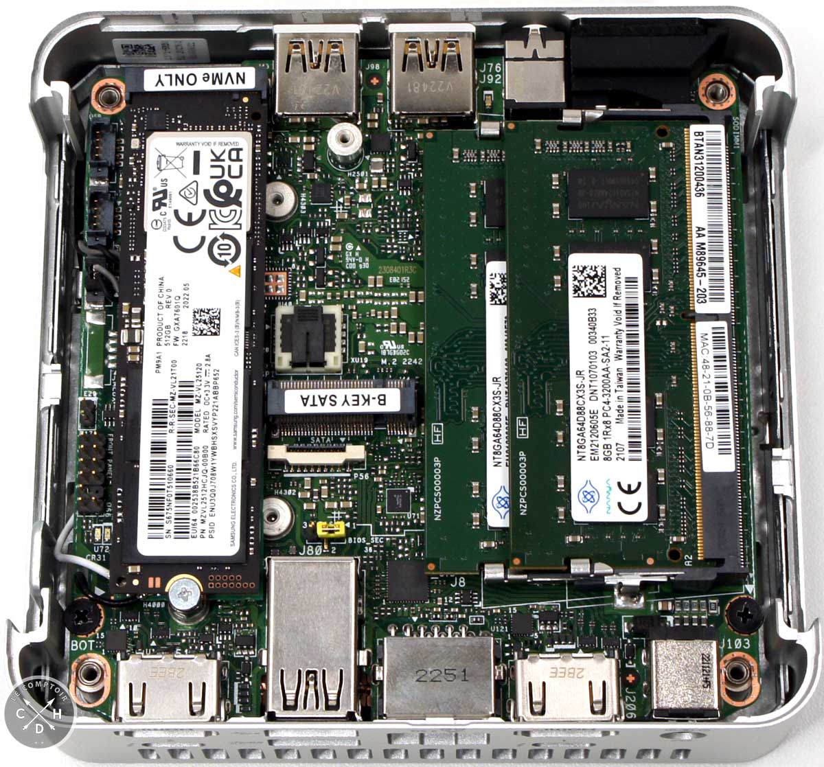 nuc 13 pro interieur