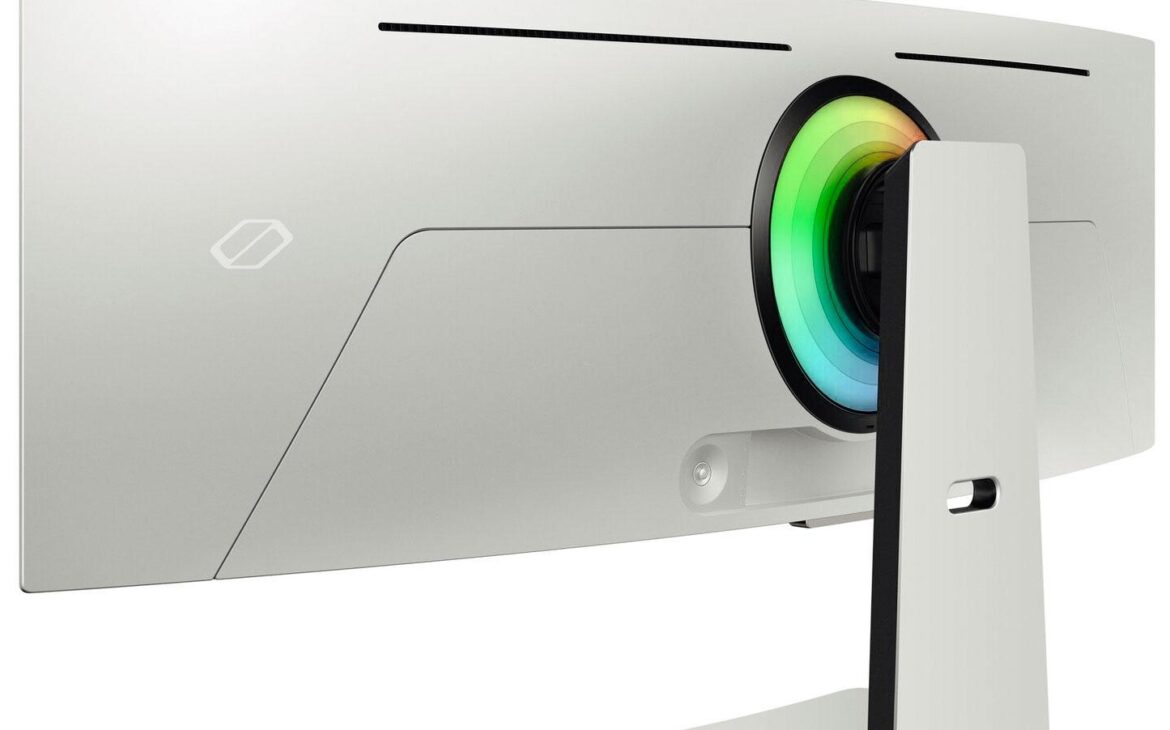 samsung odyssey g9 oled / arriere