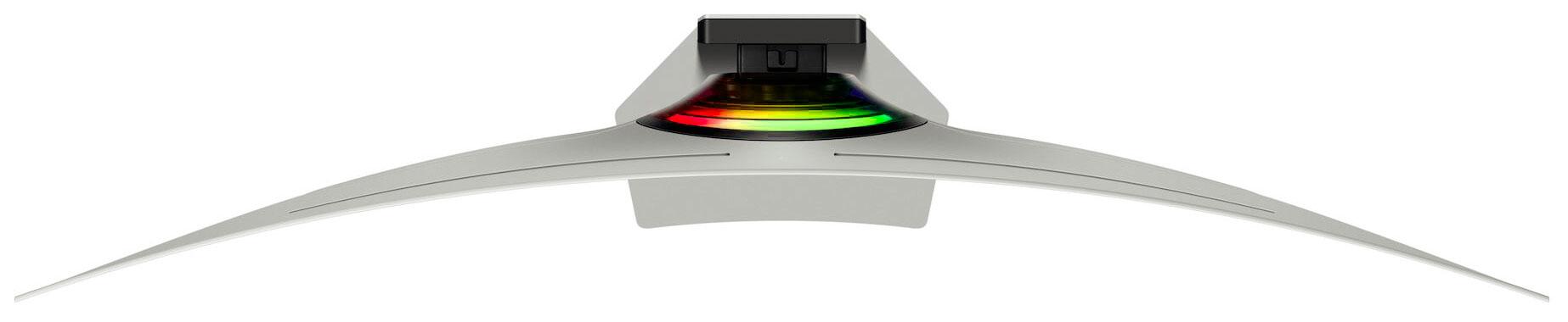 samsung odyssey g9 oled / de haut, courbure 1800R