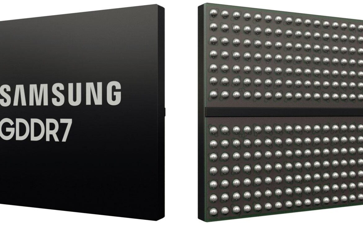 samsung gddr7 dram