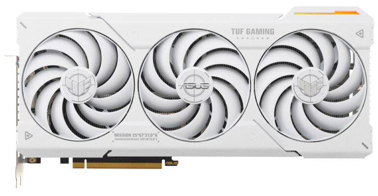 asus tuf rx 7800 xt white gaming