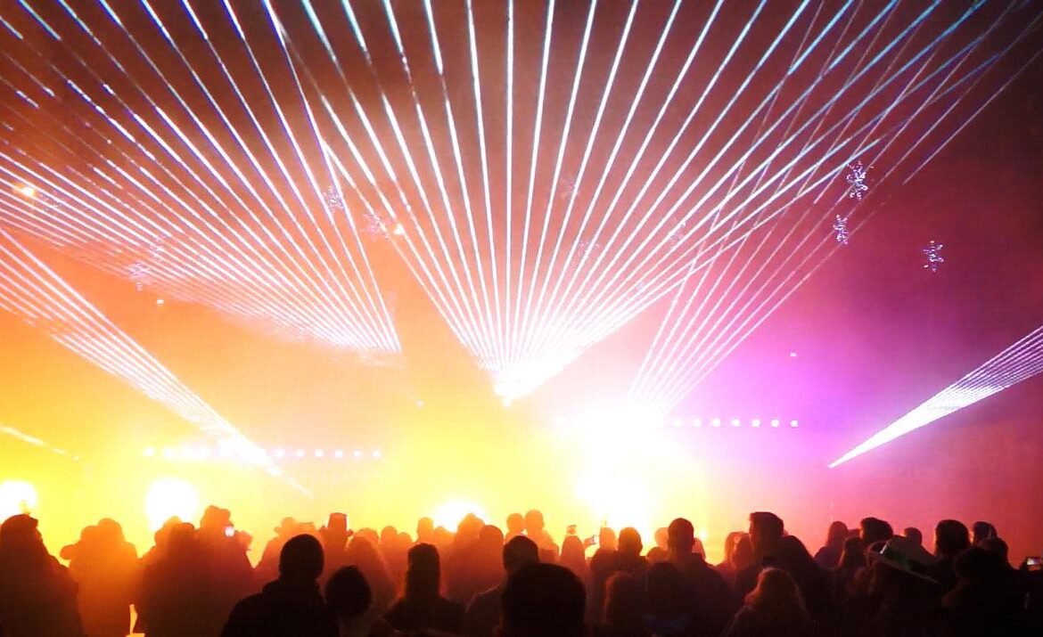 festival electro lasers