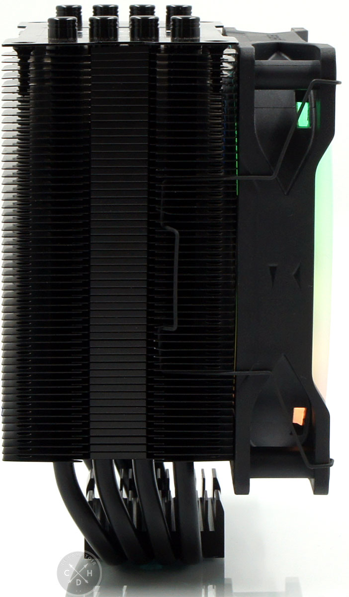 Le dissipateur toujours déporté vers l'arrière