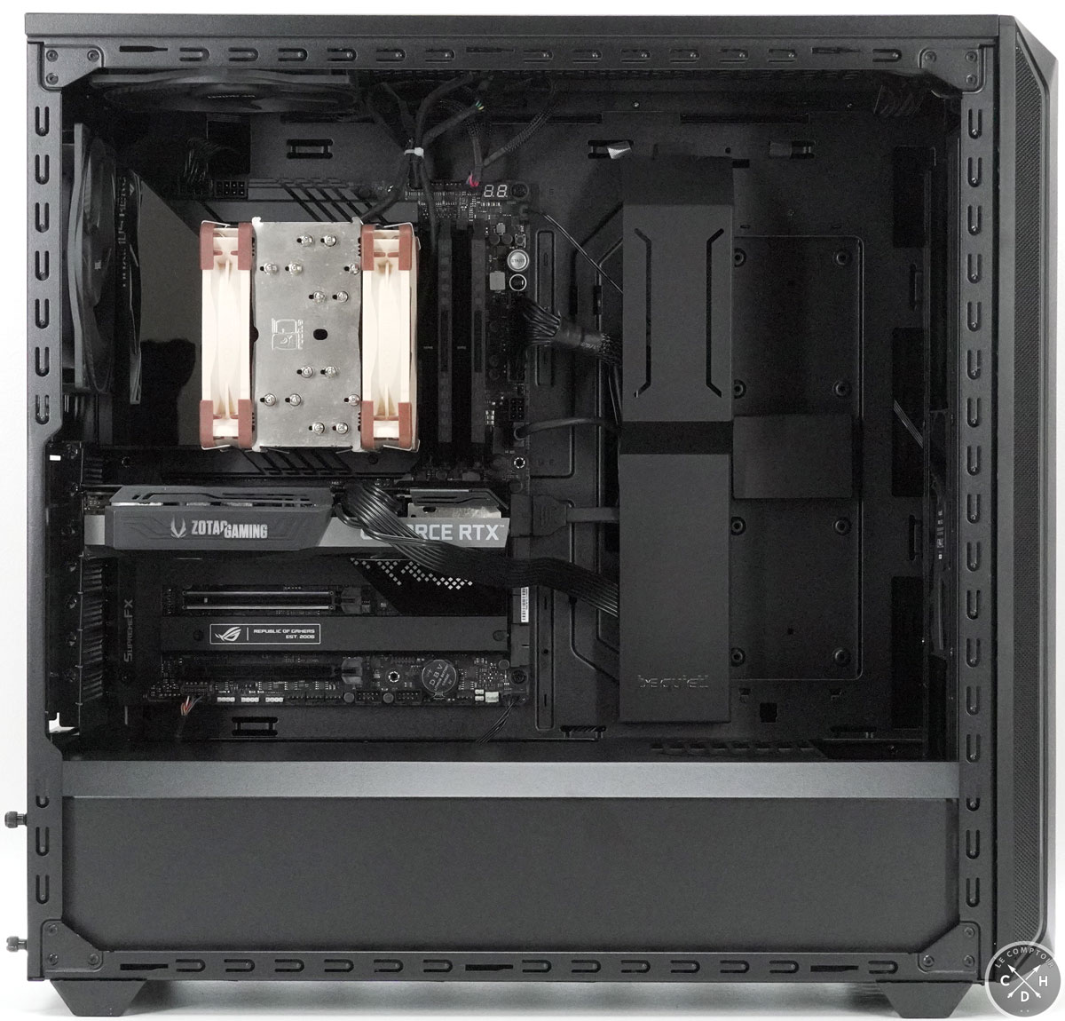 Shadow Base 800 côté carte mère