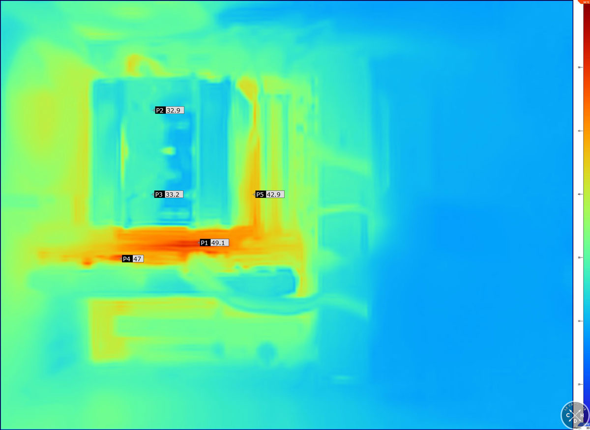 Le Shadow Base 800 pendant la charge