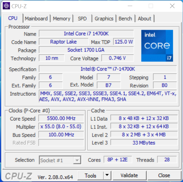 14700k cpu z repos