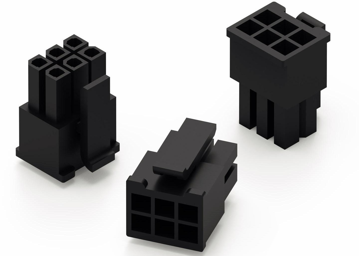 header 2x3pins microfit3 mpc3