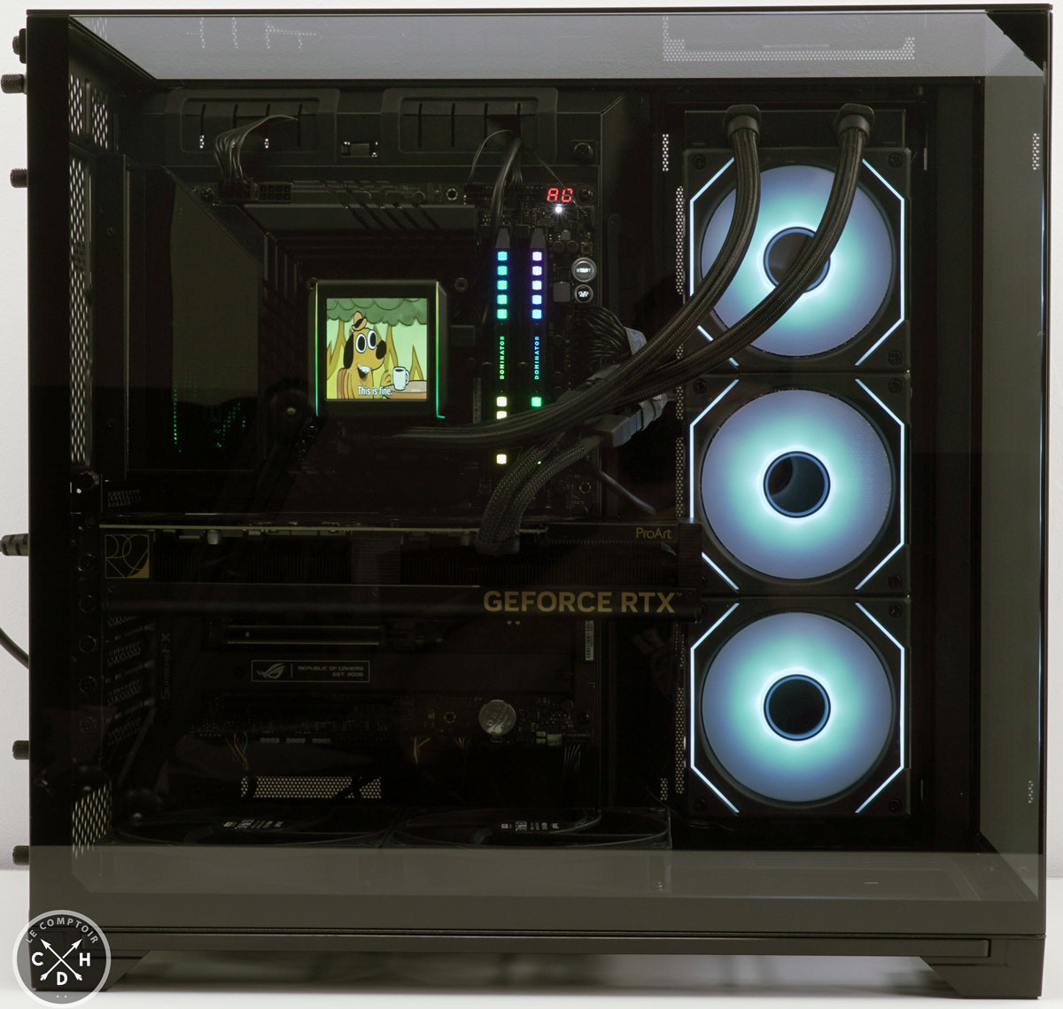 La vue dégagée sur le 011 VISION