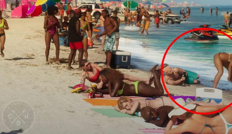 GTA 6 et les details qui tuent / plage