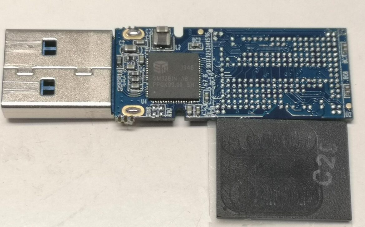 clef usb inscription effacée