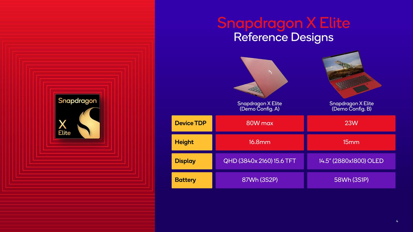 snapdragon elite x laptops