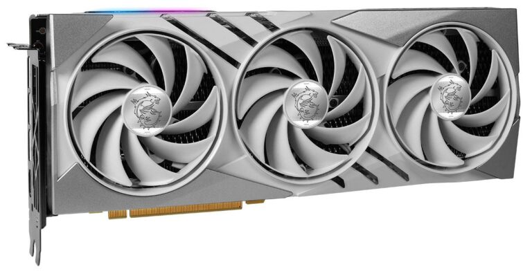 msi rtx 4070 super gaming x slim white t