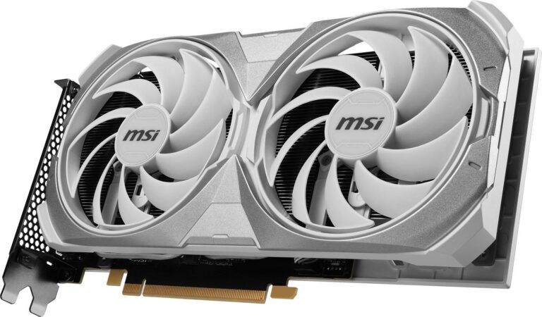 msi rtx 4070 super ventus 2x white t