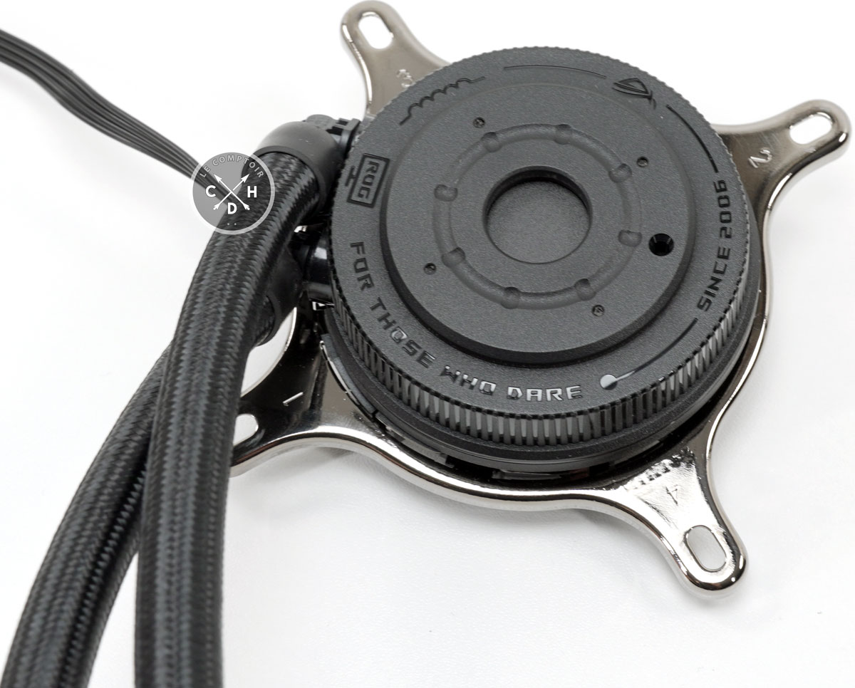 rog strix lciii 360 bloc pompe